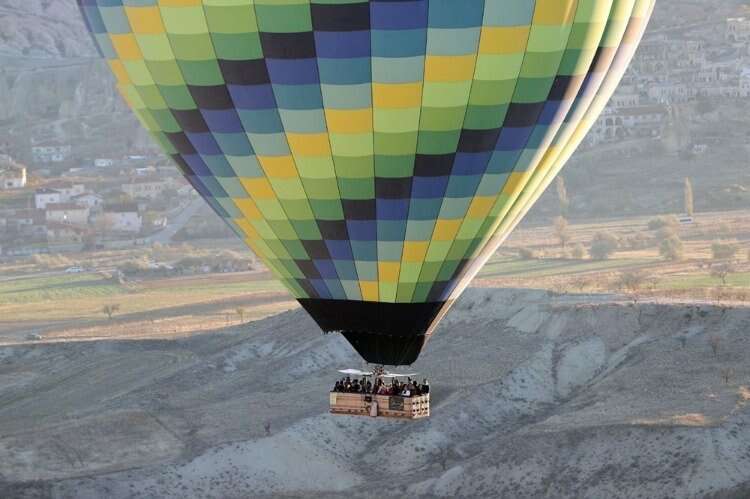 İşte turizmin lokomotifi olan Kapadokya balonları...