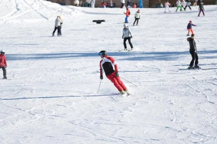Kartalkaya'da kayak sezonu başladı