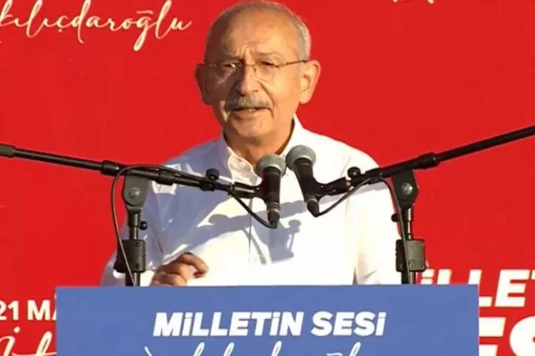 'Milletin Sesi' mitinginde Kılıçdaroğlu'ndan sert sözler!