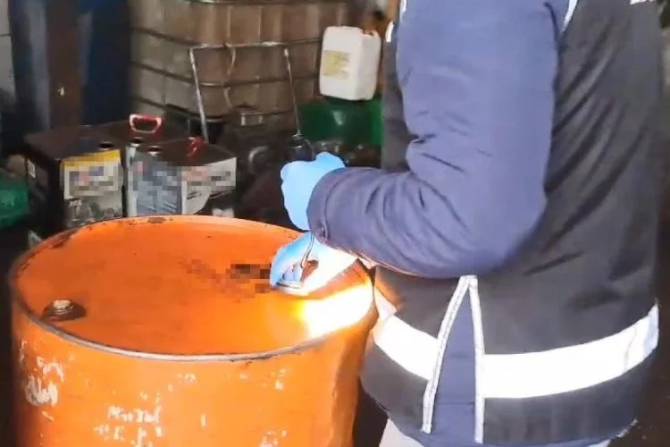 Kırıkkale'de 350 litre kaçak akaryakıt ele geçirildi