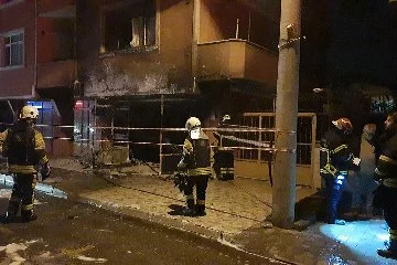 Kocaeli'de yangın: İş yeri kullanılamaz hale geldi