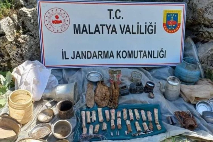 Malatya'da terör operasyonu: 5 kilogram patlayıcı ele geçirildi