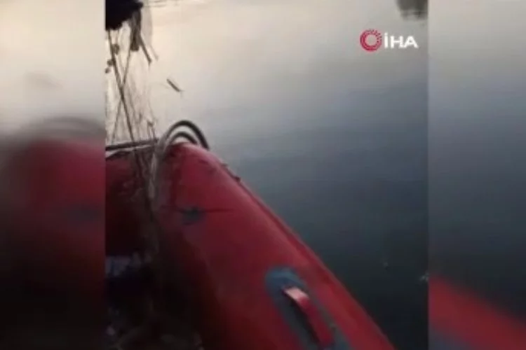 Bursa'da kaçak avlanan balıkçılara şok operasyon!