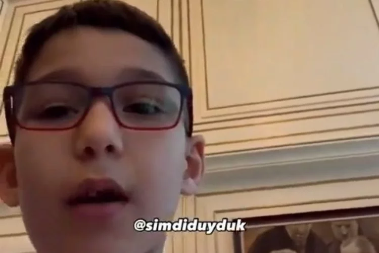 Ekrem İmamoğlu küçük bir çocukla 23 Nisan mesajı verdiği videosunu paylaştı! "Oldu mu başkanım?"