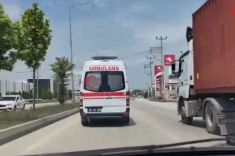 Bursa’da ambulanslara yazılan radar cezalar iptal oldu