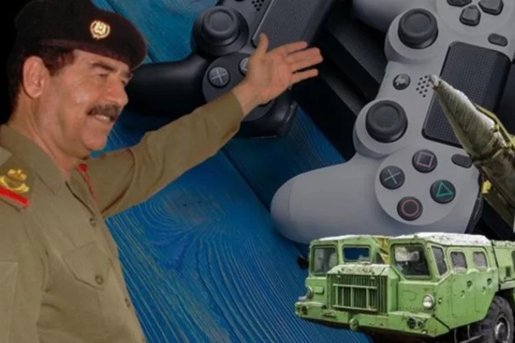 Saddam'ın playstation'ları! Dünyayı ele geçirecek