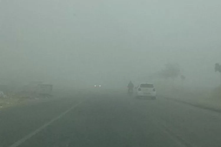 Şanlıurfa'da yoğun sis etkili oldu