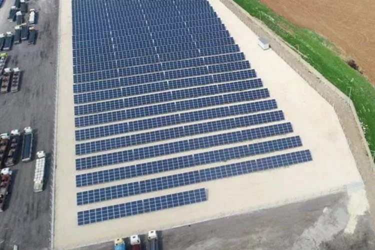 Şırnak’ta, TIR parkındaki güneş enerji santrali ile 4 milyon TL gelir