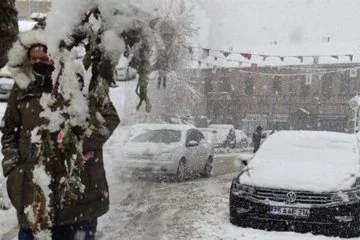 Sivas’ta kar yağışı etkili oldu! 'Türkiye'nin Sibirya'sı...