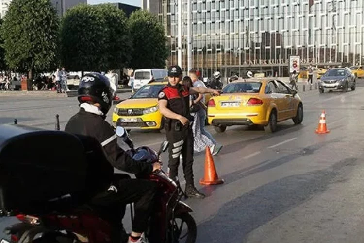 Taksim'de Yeditepe Huzur Denetimi! Ceza yağdı