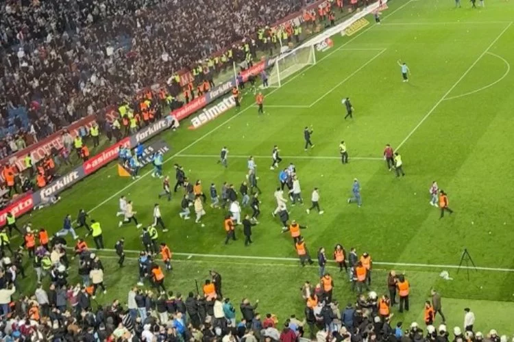 Trabzonspor'dan olaylı maçla ilgili açıklama