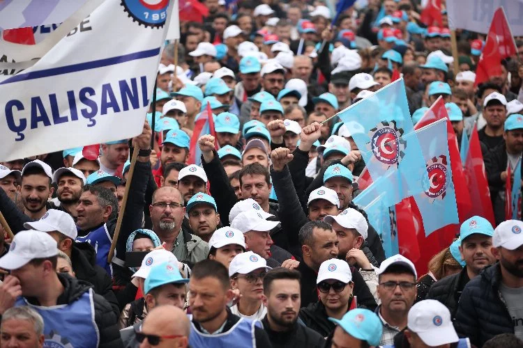 TÜRK-İŞ, 1 Mayıs Emek ve Dayanışma Günü'nü Bursa'da kutladı