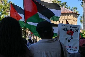 Türk üniversitelerinden ABD'li öğrencilerin Gazze eylemlerine destek