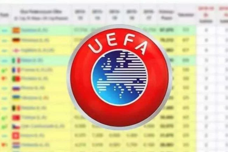 UEFA ülke puanı sıralamasında güncel son durum
